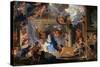 Adoration of the Shepherds, 1689-Charles Le Brun-Stretched Canvas