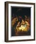 Adoration of the Shepherds (Adoration of the Shepherds)-Gerrit van Honthorst-Framed Art Print