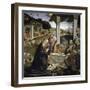 Adoration of the Shepherds - by Domenico Ghirlandaio-null-Framed Photographic Print