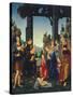 Adoration of the Shepherds, C. 1500-10-Lorenzo di Credi-Stretched Canvas