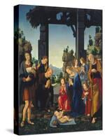 Adoration of the Shepherds, C. 1500-10-Lorenzo di Credi-Stretched Canvas