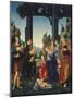 Adoration of the Shepherds, C. 1500-10-Lorenzo di Credi-Mounted Giclee Print