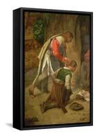 Adoration of the Shepherds, C.1510-Giorgio Giorgione-Framed Stretched Canvas