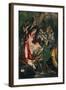 Adoration of the Shepherds, C. 1590-El Greco-Framed Giclee Print