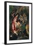 Adoration of the Shepherds, C. 1590-El Greco-Framed Giclee Print