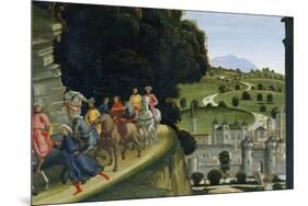 Adoration of the Shepherds, Detail-Domenico Ghirlandaio-Mounted Premium Giclee Print