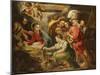 Adoration of the Shepherds (Oil on Canvas)-Peter Paul (after) Rubens-Mounted Giclee Print