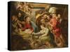 Adoration of the Shepherds (Oil on Canvas)-Peter Paul (after) Rubens-Stretched Canvas