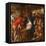 Adoration of the Shepherds (Oil on Canvas)-Jacob Jordaens-Framed Stretched Canvas