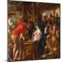 Adoration of the Shepherds (Oil on Canvas)-Jacob Jordaens-Mounted Giclee Print