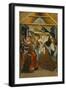 Adoration of the Shepherds, Verdu Retable, 1430-61, Llieda School-Jaime Ferrer-Framed Giclee Print