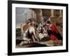 Adoration of the Shepherds-Louis Le Nain-Framed Giclee Print