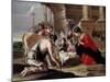 Adoration of the Shepherds-Louis Le Nain-Mounted Giclee Print