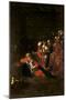 Adoration of the Shepherds-Caravaggio-Mounted Giclee Print