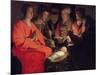 Adoration of the Shepherds-Georges de La Tour-Mounted Giclee Print