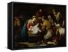 Adoration of the Shepherds-Bartolome Esteban Murillo-Framed Stretched Canvas