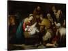 Adoration of the Shepherds-Bartolome Esteban Murillo-Stretched Canvas