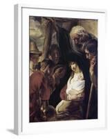 Adoration of the Shepherds-Jacob Jordaens-Framed Giclee Print