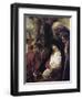 Adoration of the Shepherds-Jacob Jordaens-Framed Giclee Print