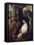 Adoration of the Shepherds-Jacob Jordaens-Framed Stretched Canvas