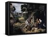 Adoration of the Shepherds-Giorgione-Framed Stretched Canvas