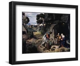 Adoration of the Shepherds-Giorgione-Framed Giclee Print