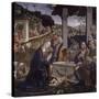 Adoration of the Shepherds-Domenico Ghirlandaio-Stretched Canvas