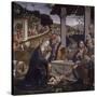 Adoration of the Shepherds-Domenico Ghirlandaio-Stretched Canvas