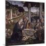 Adoration of the Shepherds-Domenico Ghirlandaio-Mounted Art Print