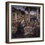 Adoration of the Shepherds-Domenico Ghirlandaio-Framed Art Print