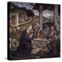 Adoration of the Shepherds-Domenico Ghirlandaio-Stretched Canvas