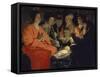 Adoration of the Shepherds-Georges de La Tour-Framed Stretched Canvas