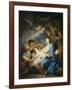 Adoration of the Shepherds-Charles André van Loo-Framed Giclee Print