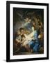 Adoration of the Shepherds-Charles André van Loo-Framed Giclee Print