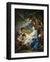 Adoration of the Shepherds-Charles André van Loo-Framed Giclee Print