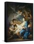 Adoration of the Shepherds-Charles André van Loo-Framed Stretched Canvas