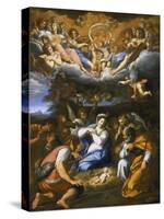 Adoration of the Shepherds-Französischer Maler-Stretched Canvas