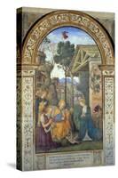 Adoration of the Shepherds-Bernardino di Betto Pinturicchio-Stretched Canvas