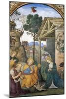 Adoration of the Shepherds-Bernardino di Betto Pinturicchio-Mounted Giclee Print