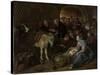 Adoration of the Shepherds-Jan Havicksz Steen-Stretched Canvas