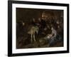 Adoration of the Shepherds-Jan Havicksz Steen-Framed Art Print