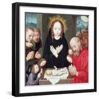 Adoration of the Shepherds-Hugo van der Goes-Framed Giclee Print