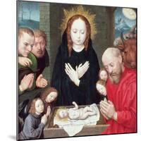 Adoration of the Shepherds-Hugo van der Goes-Mounted Giclee Print