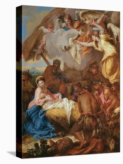 Adoration of the Shepherds-Giovanni Benedetto Castiglione-Stretched Canvas