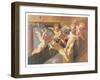 Adoration of the Shepherds-Unknown Poussin-Framed Art Print