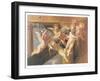 Adoration of the Shepherds-Unknown Poussin-Framed Art Print