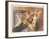 Adoration of the Shepherds-Unknown Poussin-Framed Art Print