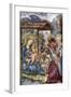 Adoration of the Three Kings, C1360-null-Framed Giclee Print