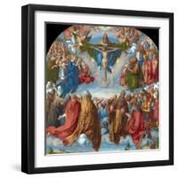 Adoration of the Trinity (Landauer Altarpiece)-Albrecht Dürer-Framed Giclee Print