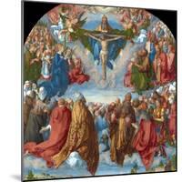 Adoration of the Trinity (Landauer Altarpiece)-Albrecht Dürer-Mounted Giclee Print